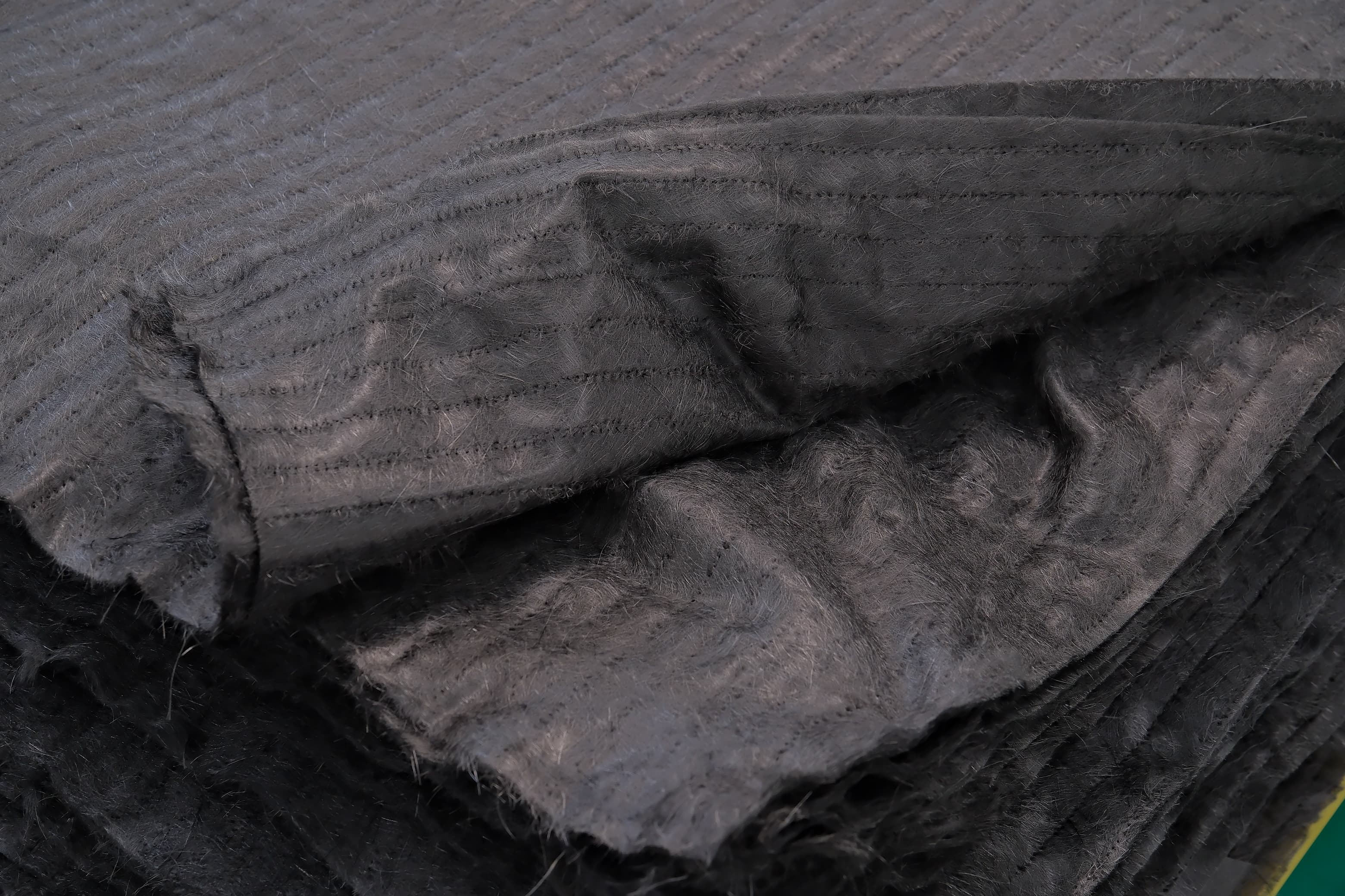 Ownsilent carbon ceramic brake rotor — Preform & Layup — Felt Texture