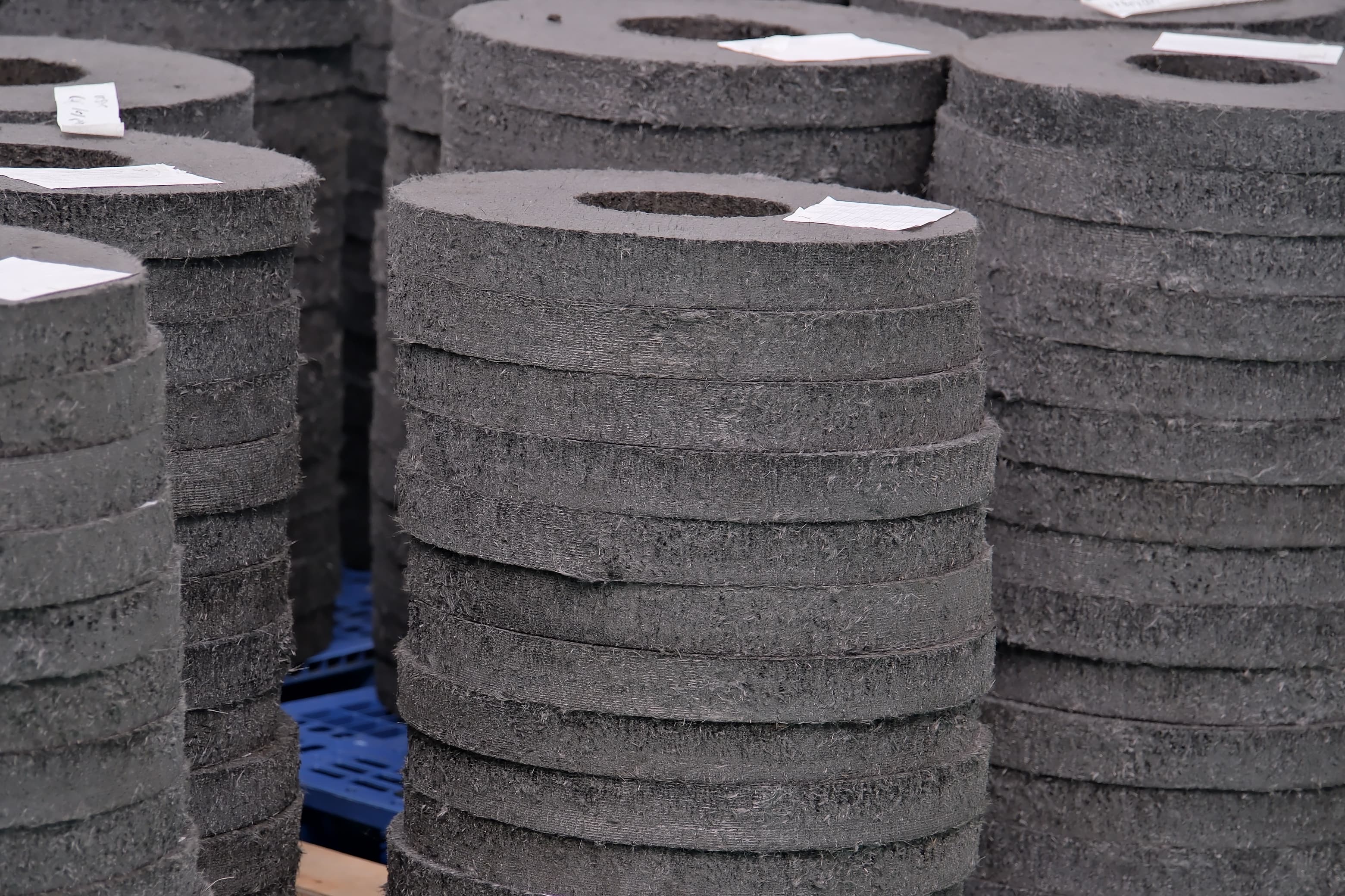 Ownsilent carbon ceramic brake rotor — Molding & Pressing — Preform Rings Dense