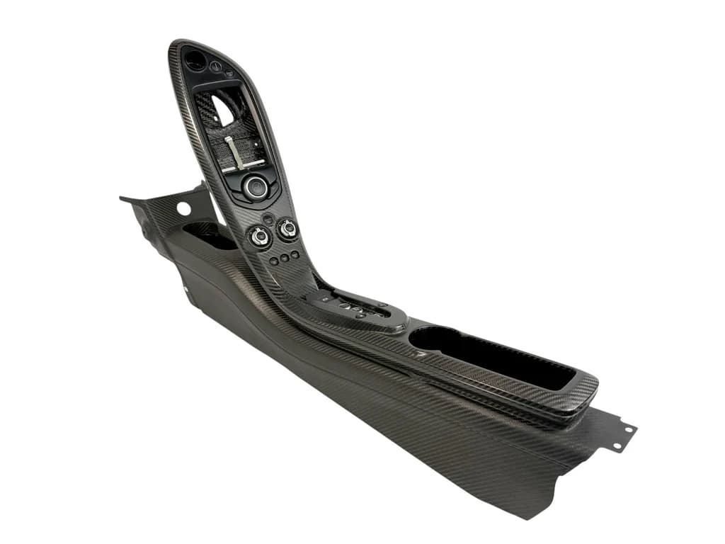 Carbon fiber interior trim and seats