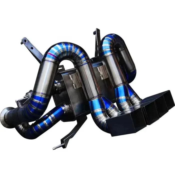 Titanium performance exhaust system