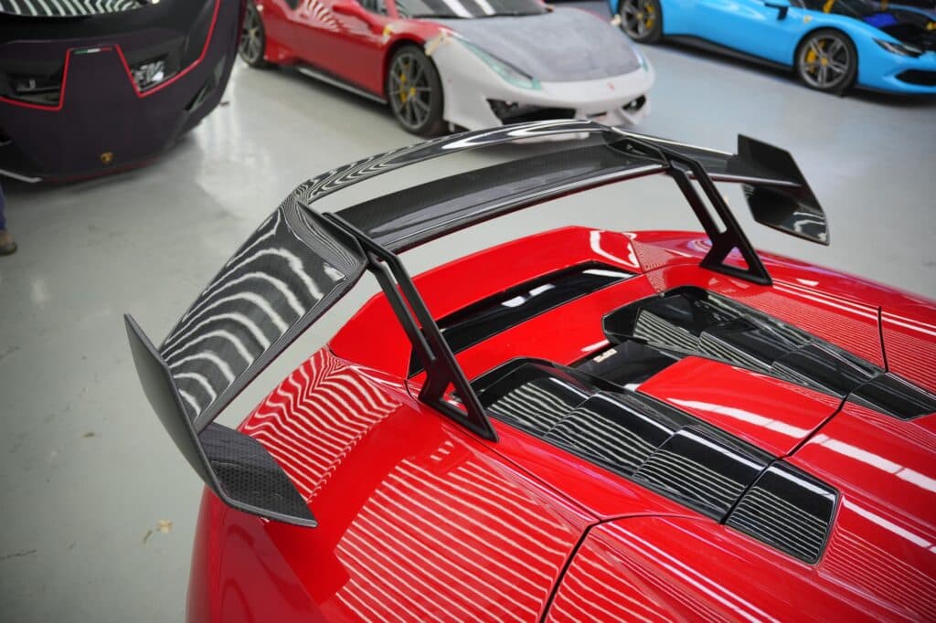 Lamborghini Huracan LP610-4 Spyder Exterior Parts Carbon Fiber Conversion Kits view 5