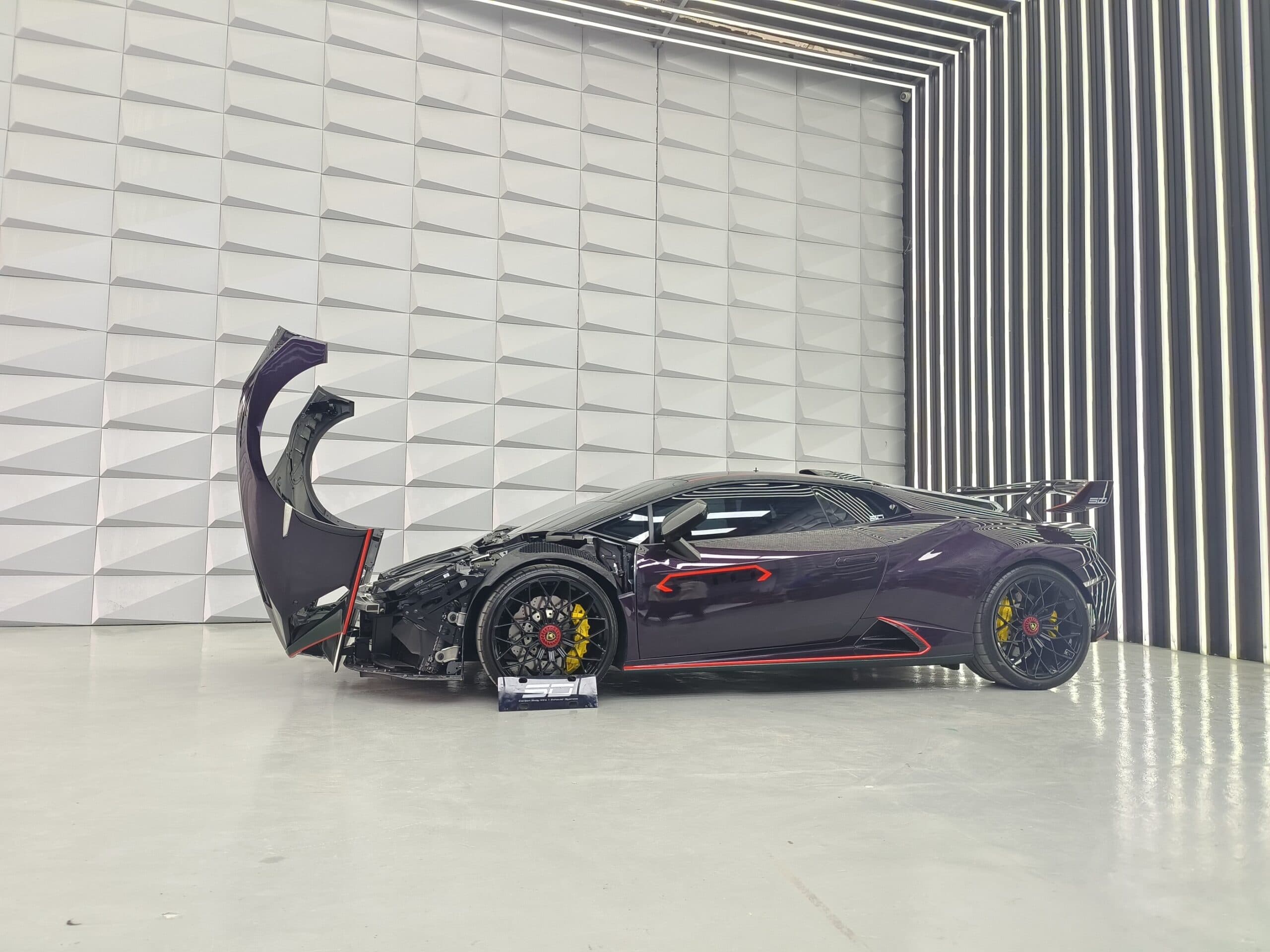 Lamborghini Huracan LP610-4 Spyder Exterior Parts Conversion Body Kits view 3