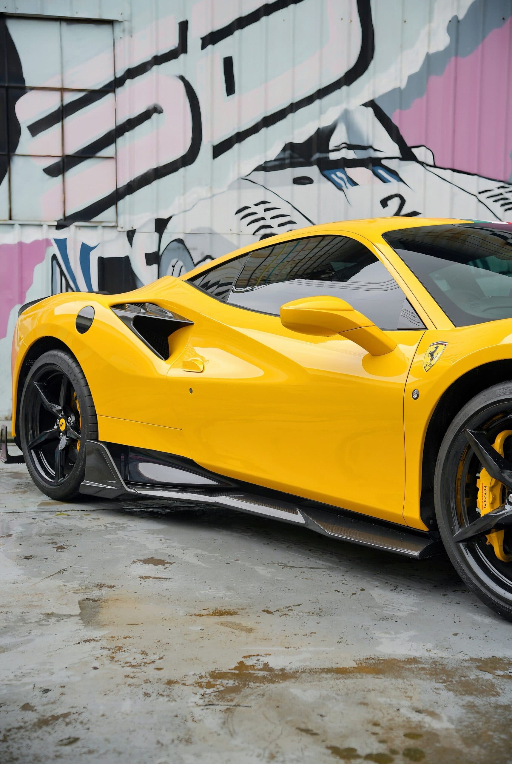 Ferrari F8 Spider Exterior Parts Widebody Kits