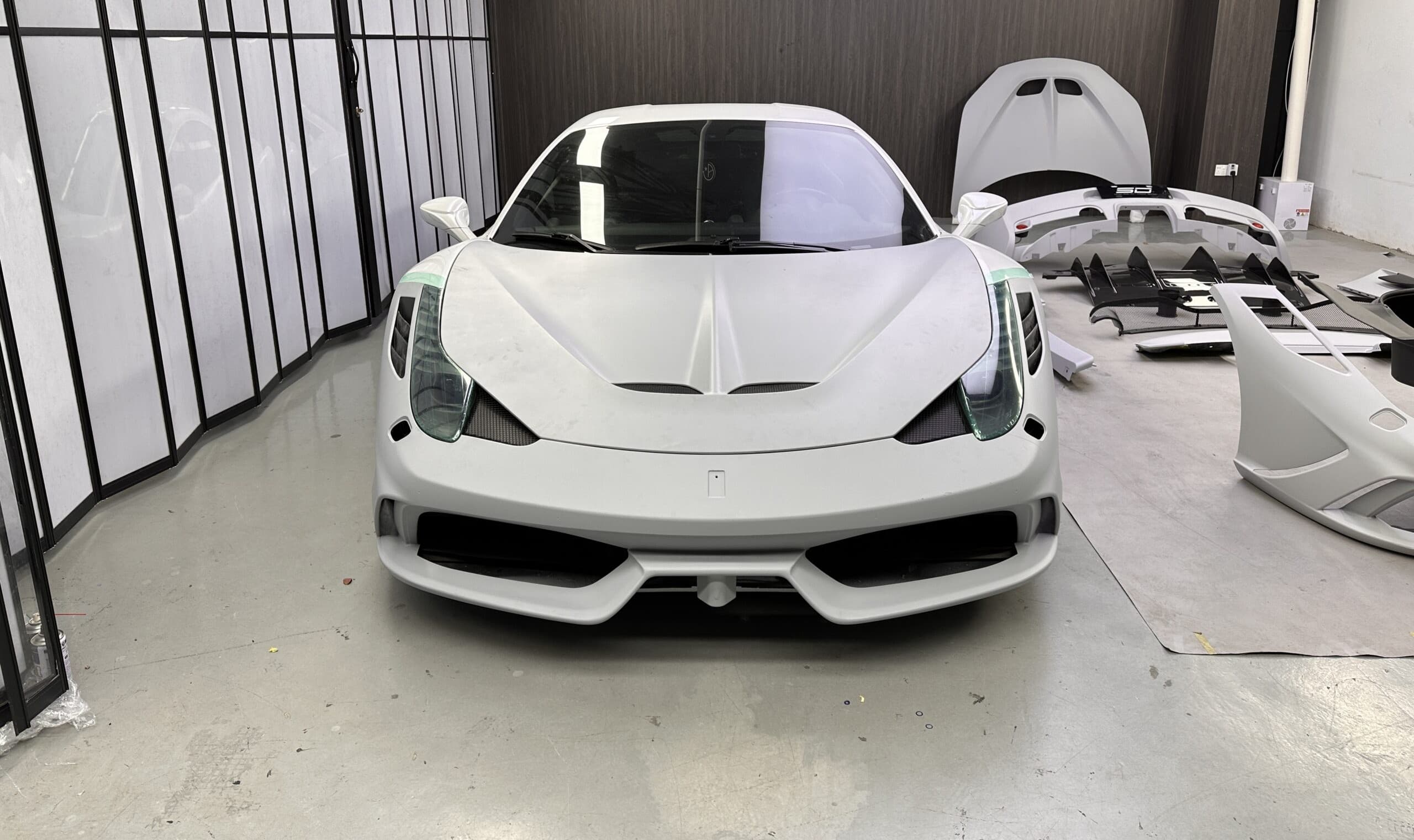 Ferrari Ferrari 458 Spider Exterior Parts Front Splitters