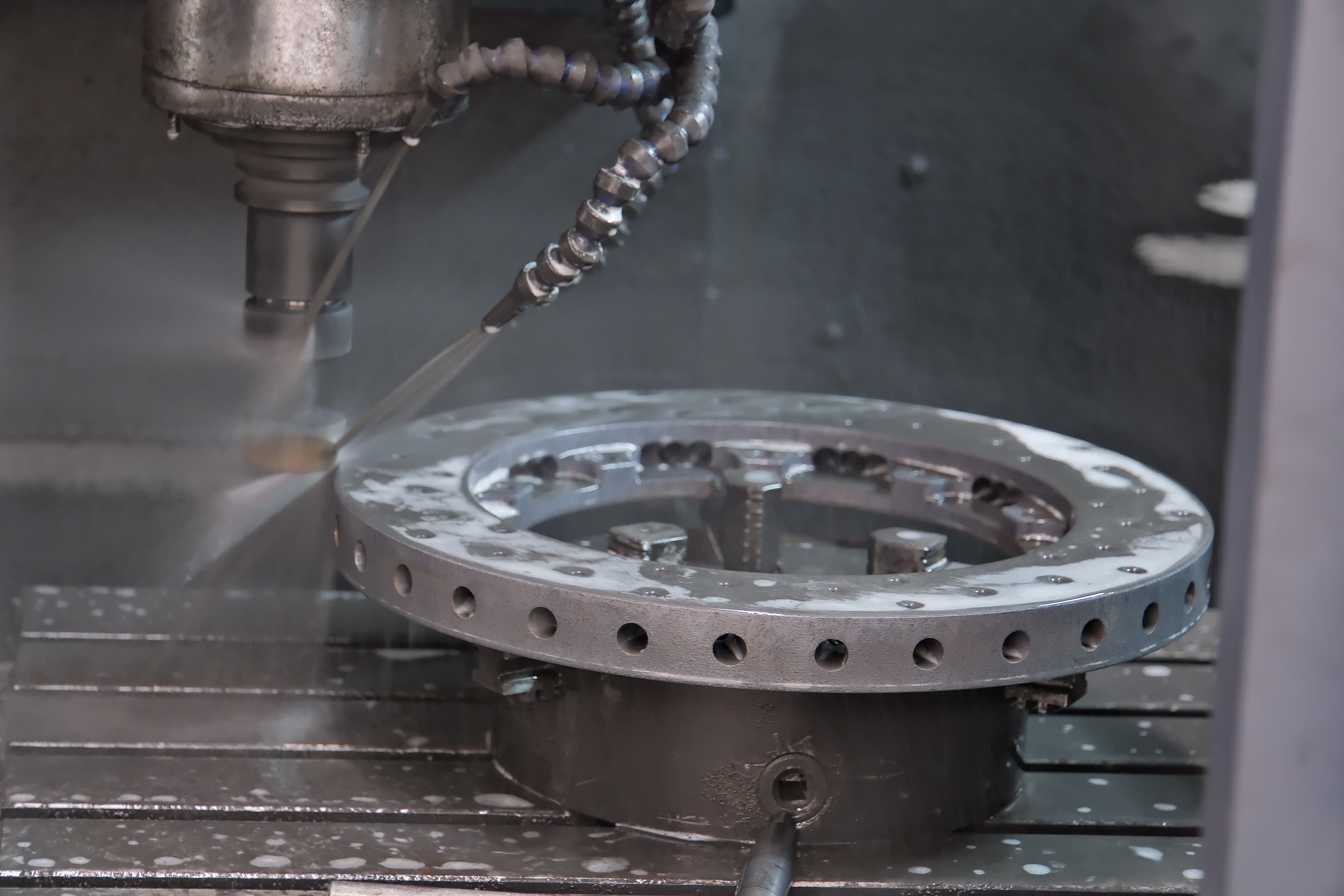 CNC Machining production view 3